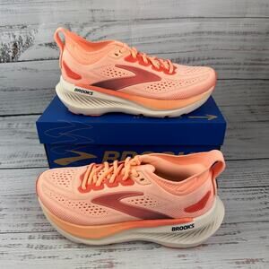 Brooks Glycerin 23 Womens US 5.5 B Running Shoes Coral Peach Spellbound